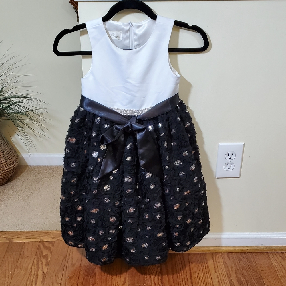 American Princess Sequence Girls Dress - Picture 2 of 8